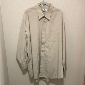 Italo Mondo Beige Button-Up Shirt
